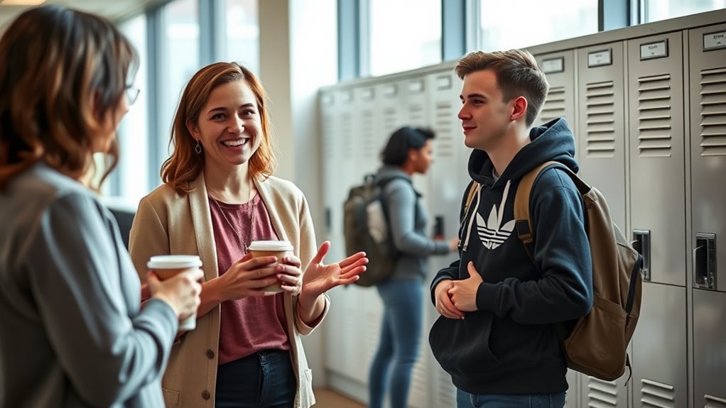 recognize casual conversation opportunities