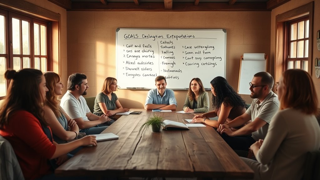 set clear expectations early