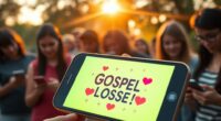 sharing gospel through social media