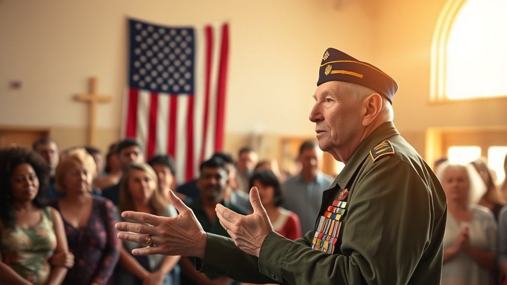 sharing veteran service stories