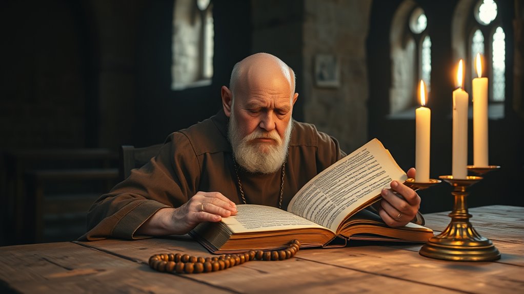 silent reflection and prayer