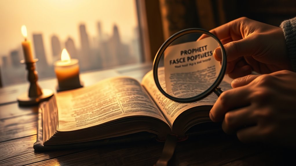 test prophecy against scripture