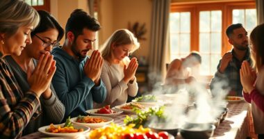 thankful daily before eating