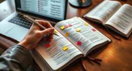 utilize cross references and concordances