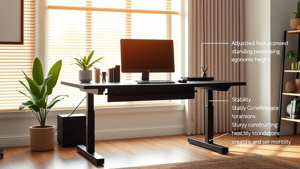 adjustable durable ergonomic support