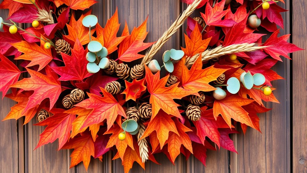 autumn door wreath ideas