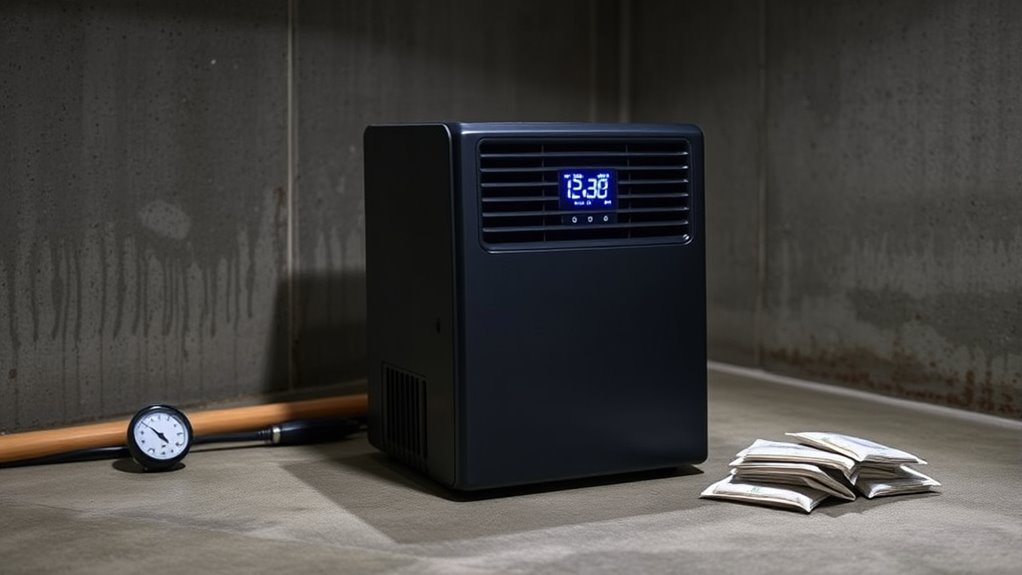 basement dehumidifier selection tips