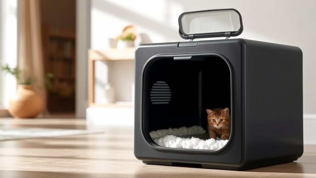 cat friendly easy clean odor control