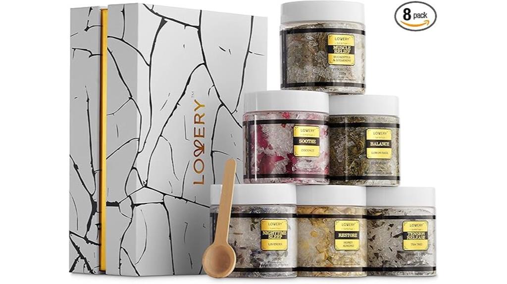 christmas women bath salts