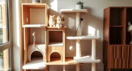 compact cat tree ideas