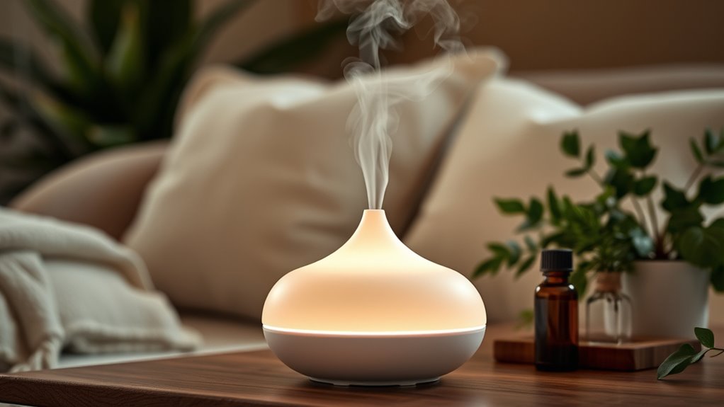diffuser features for relaxation