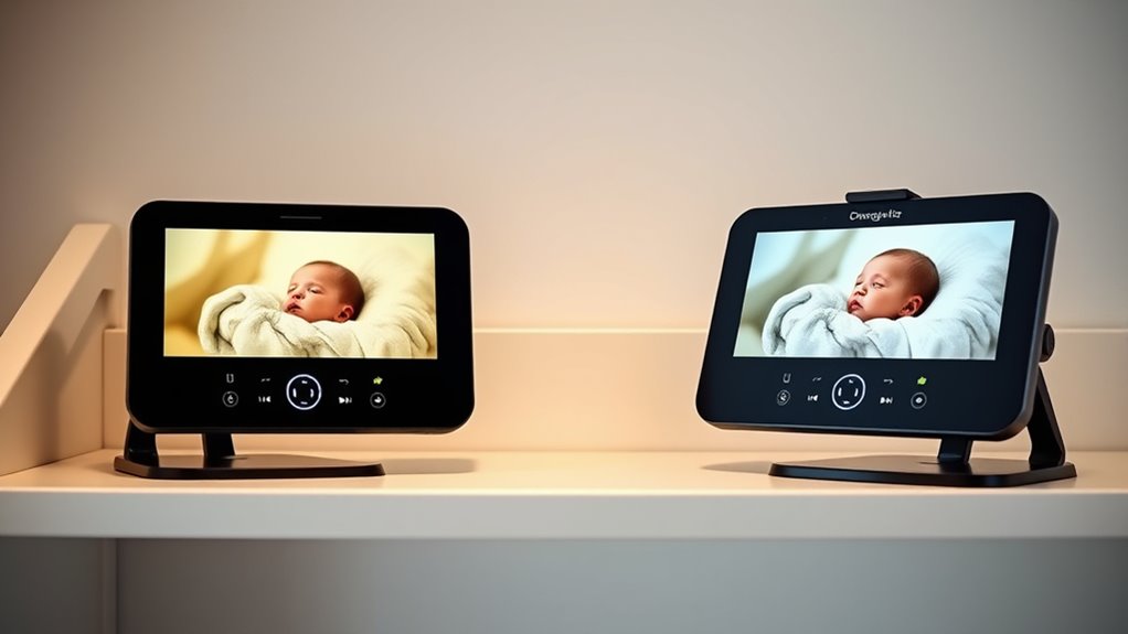 dual camera monitor considerations