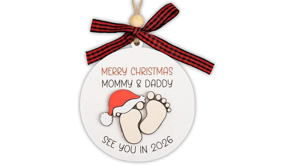 first expecting baby ornament