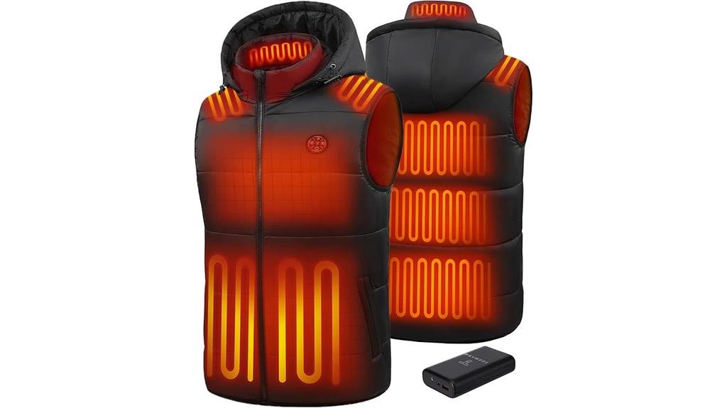 heated vest with battery