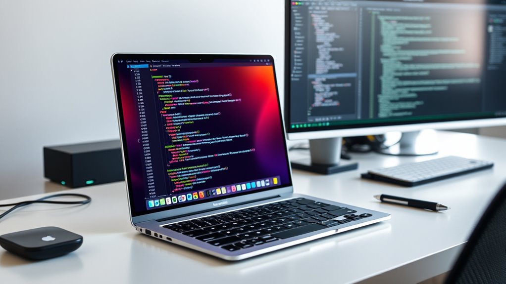 key development laptop features