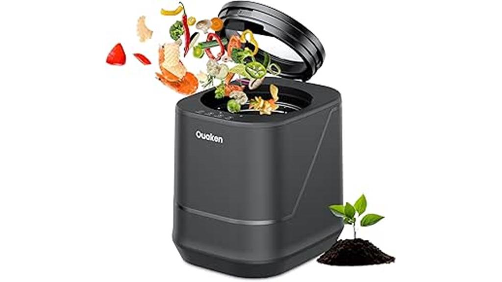 kitchen electric composter with auto clean