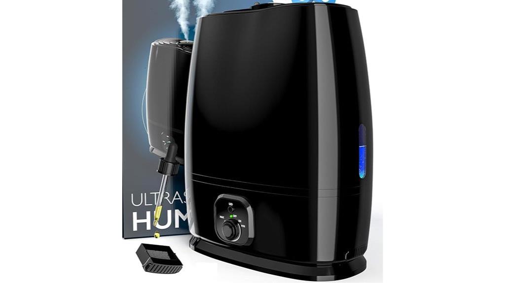 large 6l capacity humidifier