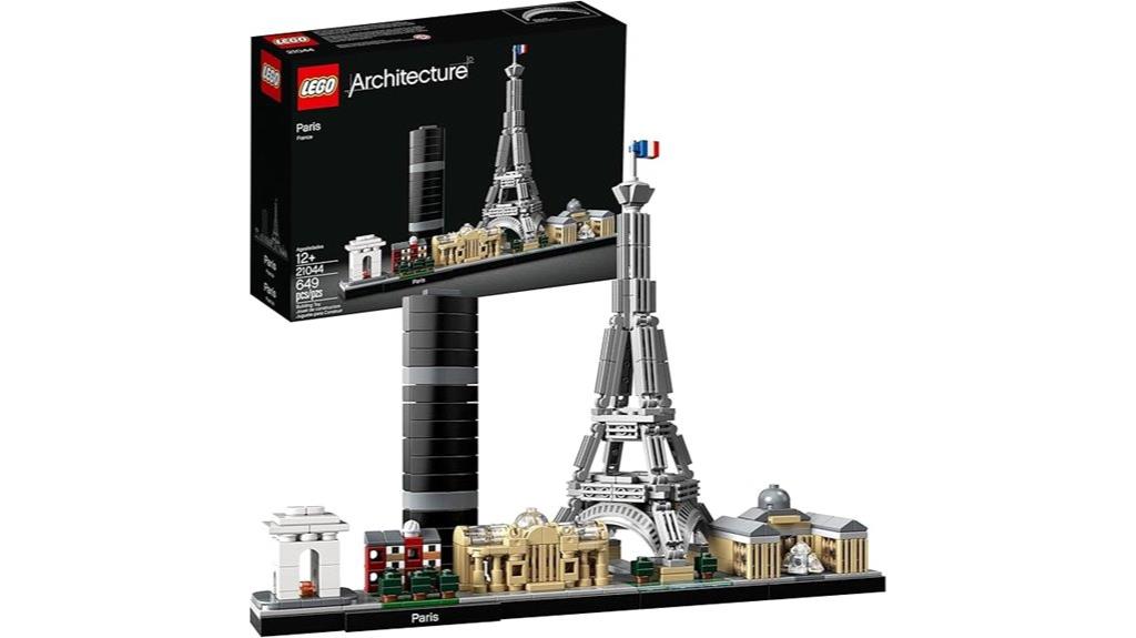 lego paris cityscape model