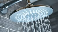 luxurious rainfall shower heads