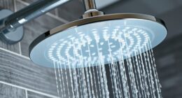 luxurious rainfall shower heads