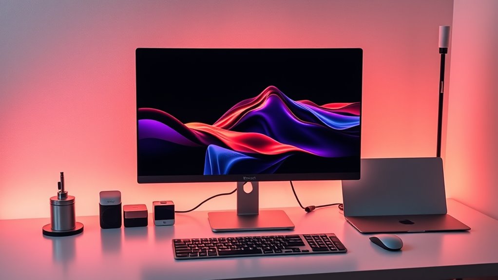 macbook compatible display features