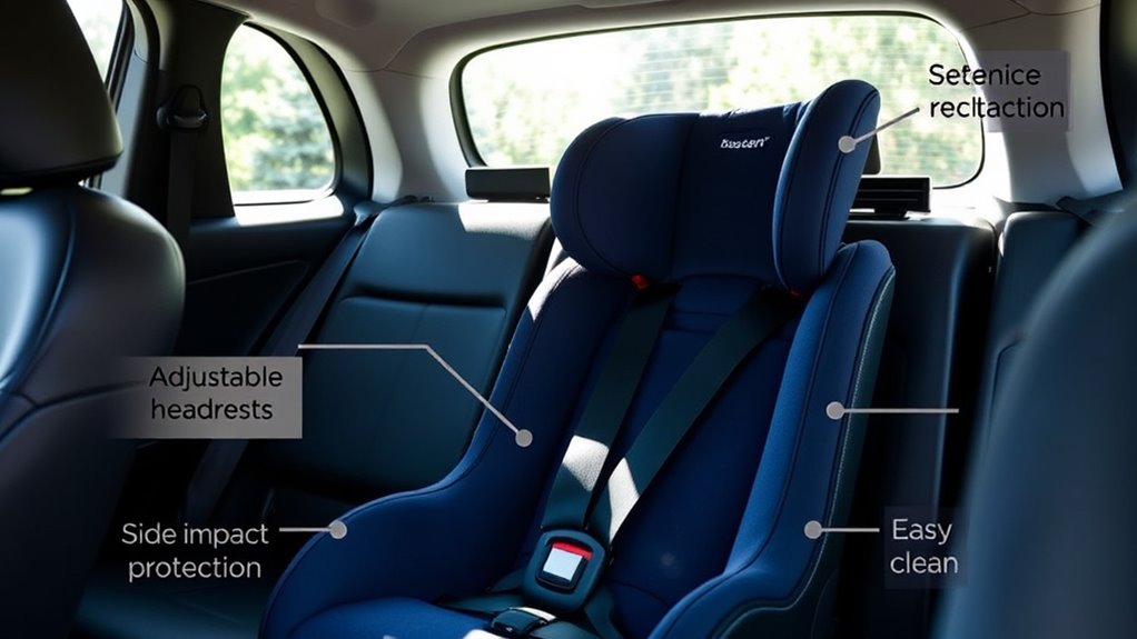 safety comfort adjustability convenience