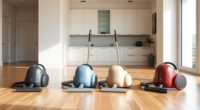 silent apartment vacuum options