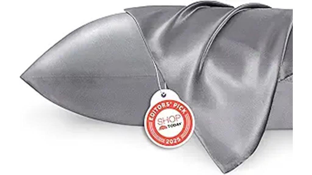 silky pillowcases double pack