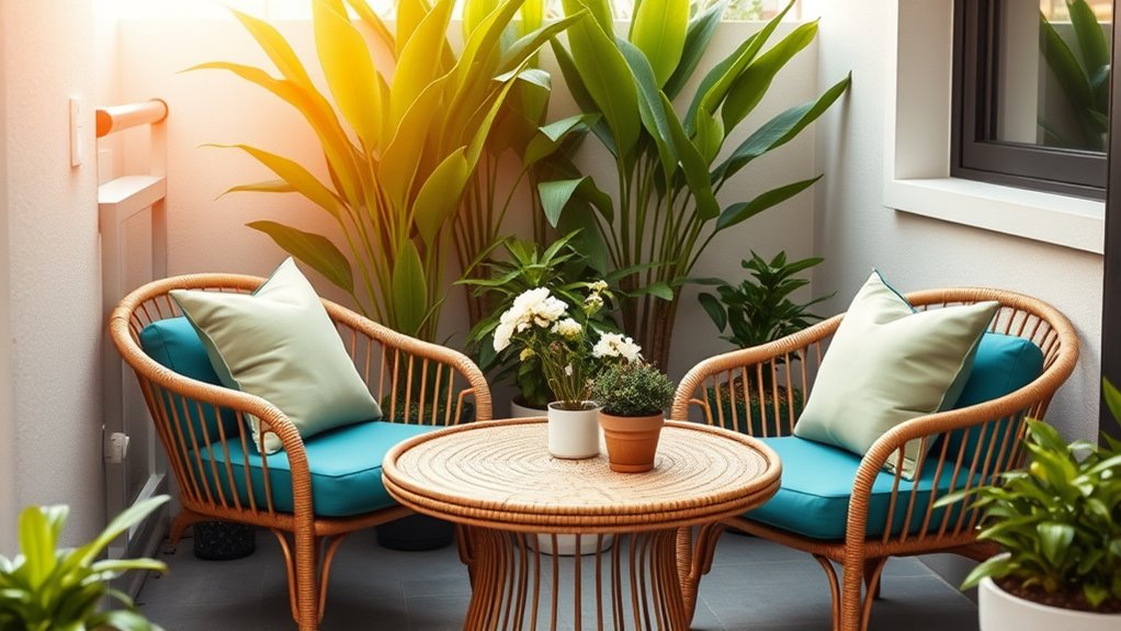 small space patio furniture