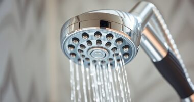 spa like handheld shower experience