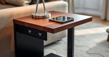 stylish charging side tables