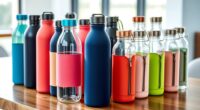 stylish functional glass bottles