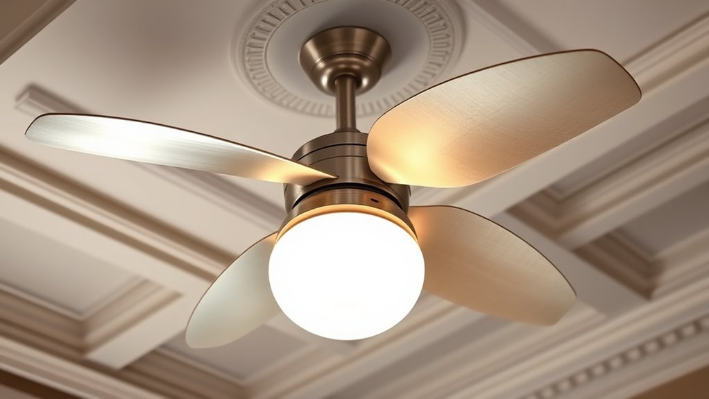 stylish light fan options