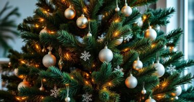 top 15 festive faux trees