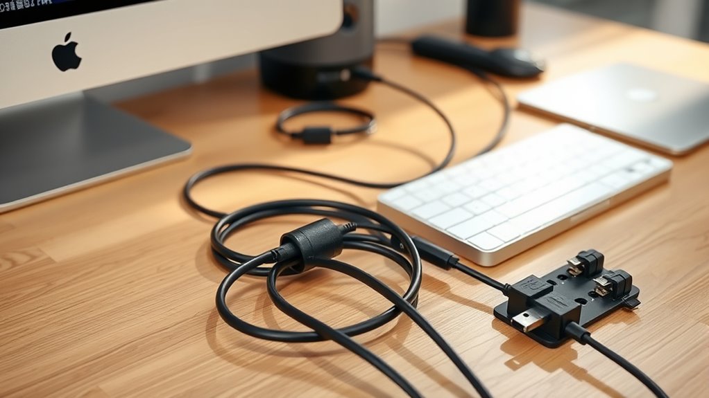 top cable management kit