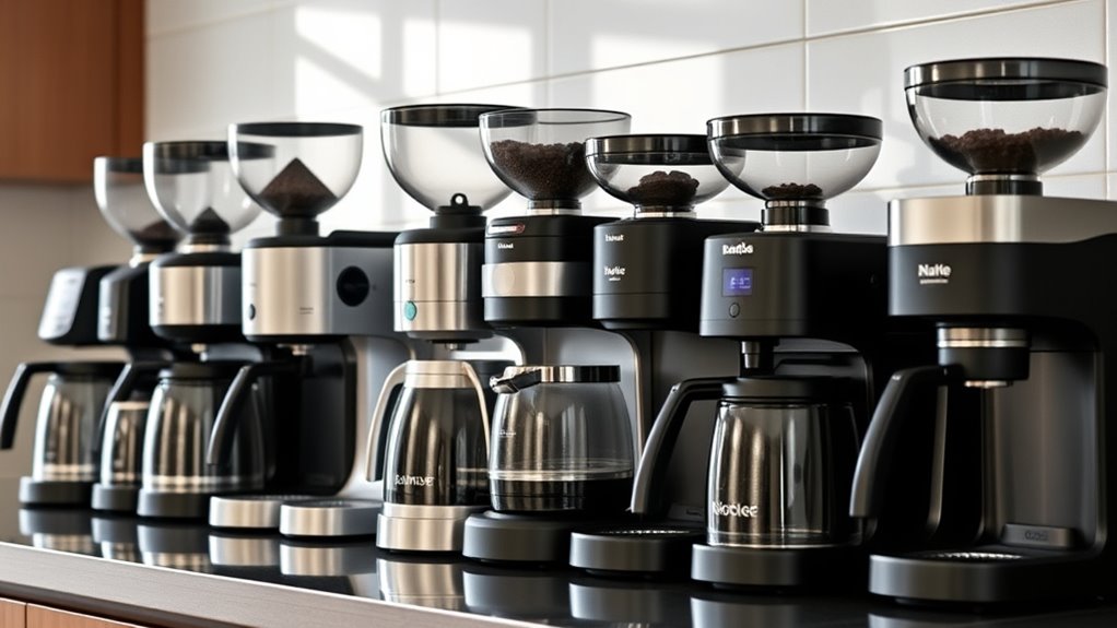 top coffee grinder brewers