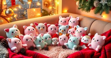 top cozy holiday squishmallows