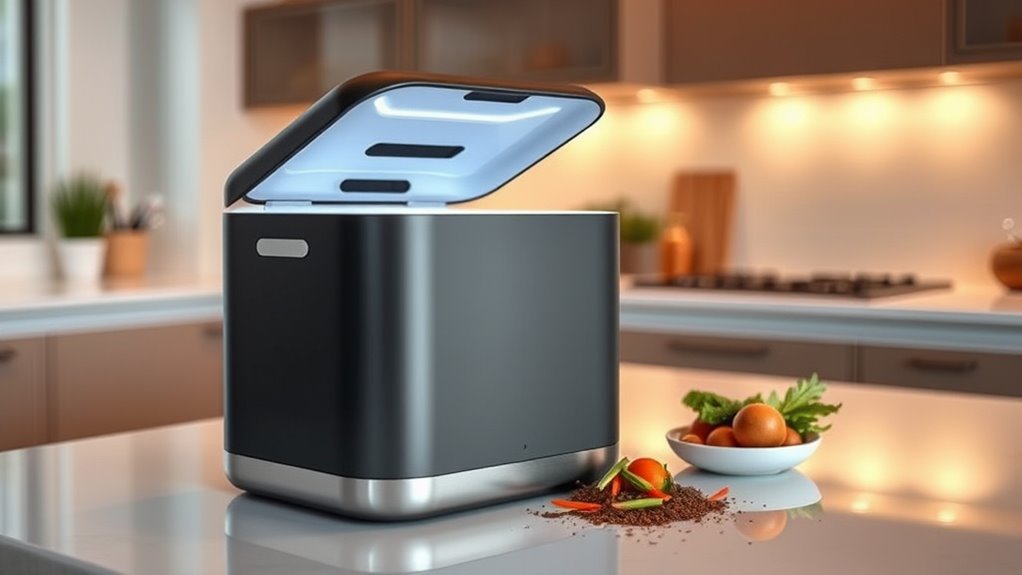 top kitchen compost bins