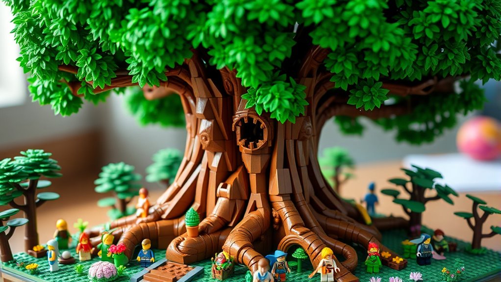 top lego zelda deku tree