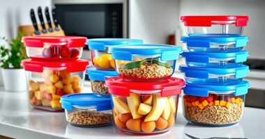 top locking food storage
