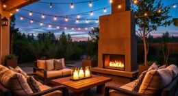 top outdoor electric fireplaces