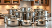 top stainless steel cookware sets
