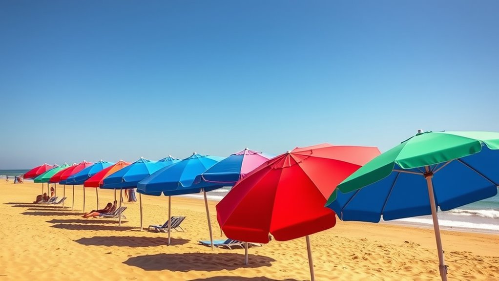 top storm resistant beach umbrellas