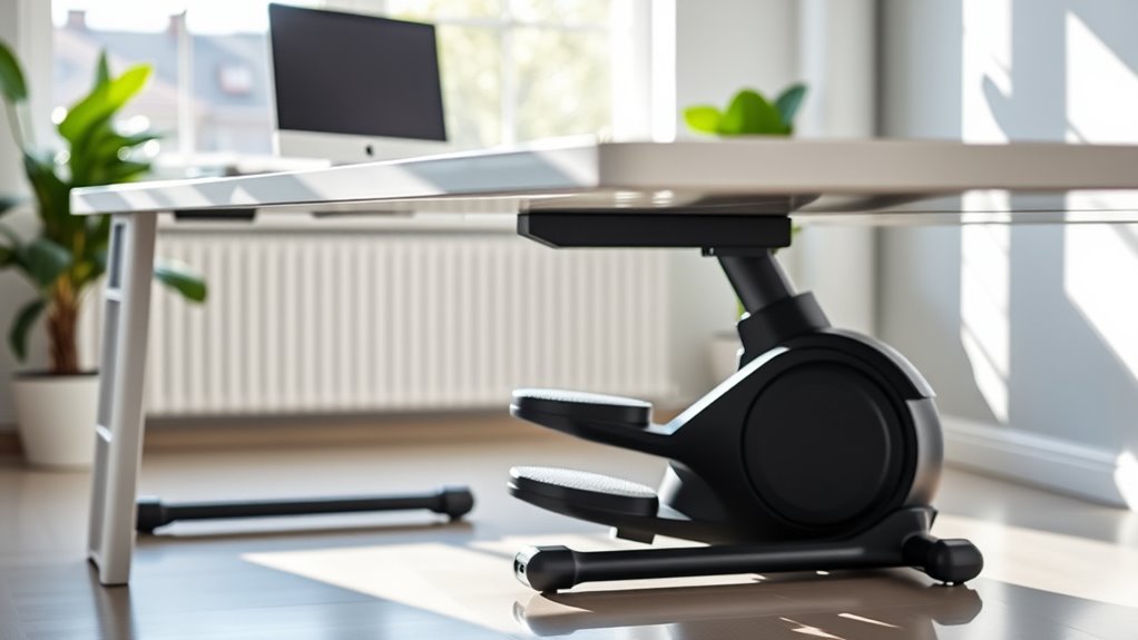 top under desk ellipticals