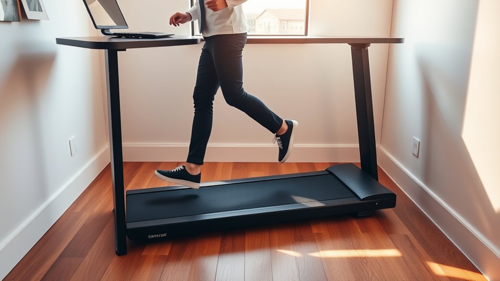top under desk treadmills