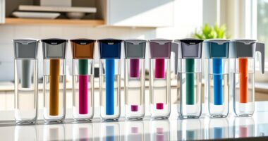 top water filter pitchers