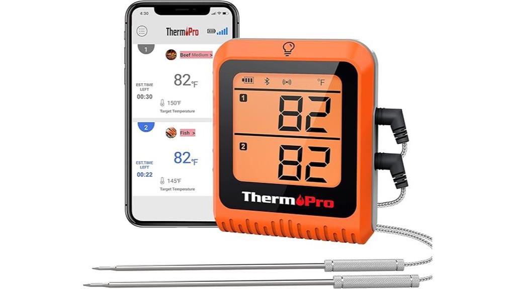 wireless dual probe thermometer