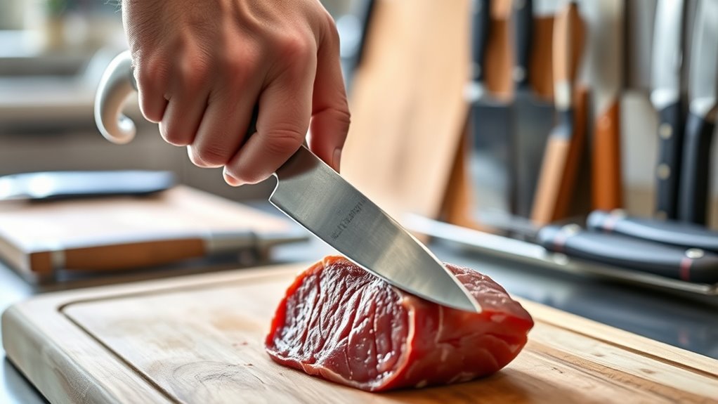 blade material grip comfort