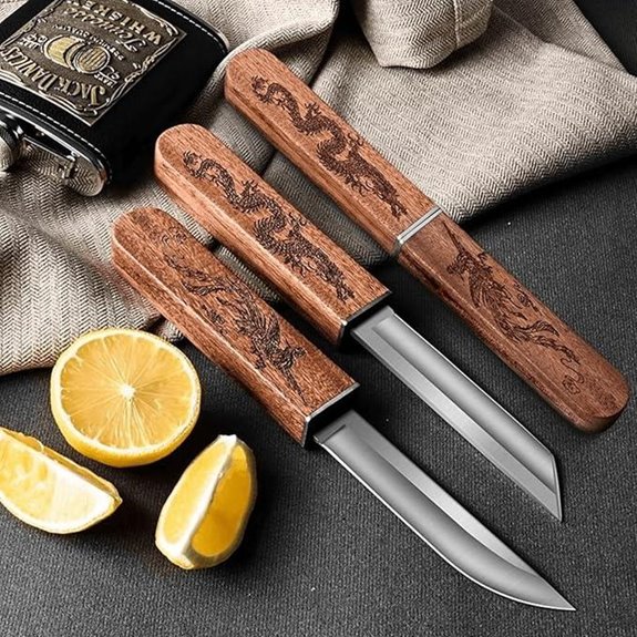 Samurai Chef 2-in-1 Dragon & Phoenix Dual Blade Knife