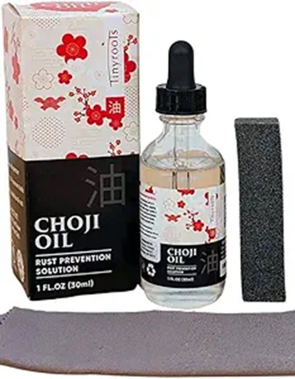 Tinyroots Choji Oil Cleaning Kit for Knives and Tools